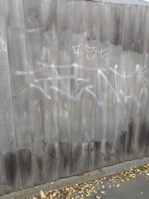 Graffiti, a report photo