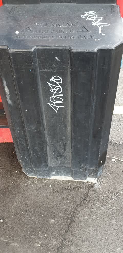 Graffiti, a report photo
