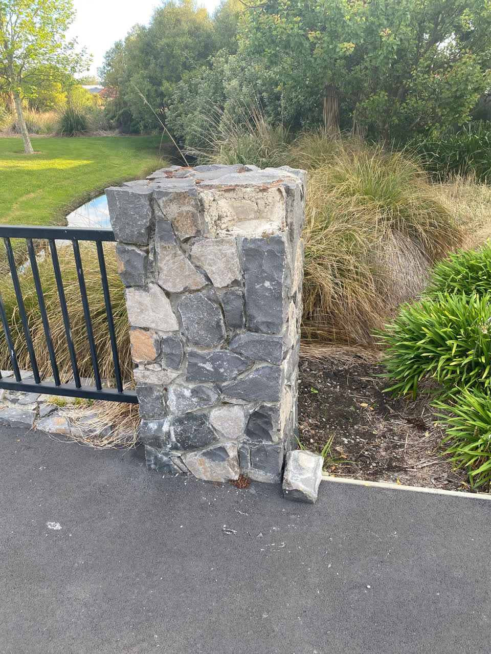 The photograph attached to this parks report