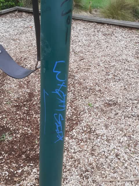 Graffiti, a report photo