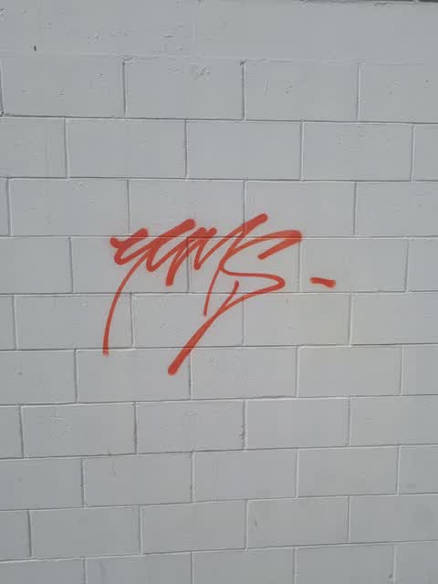 Graffiti, a report photo