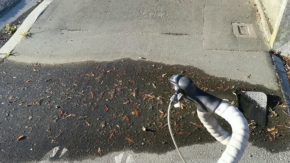 The photograph attached to this water leak report