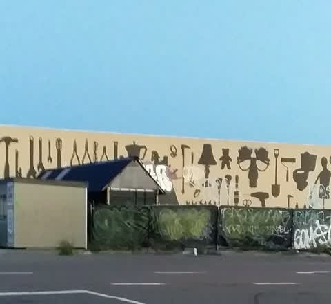 Graffiti, a report photo