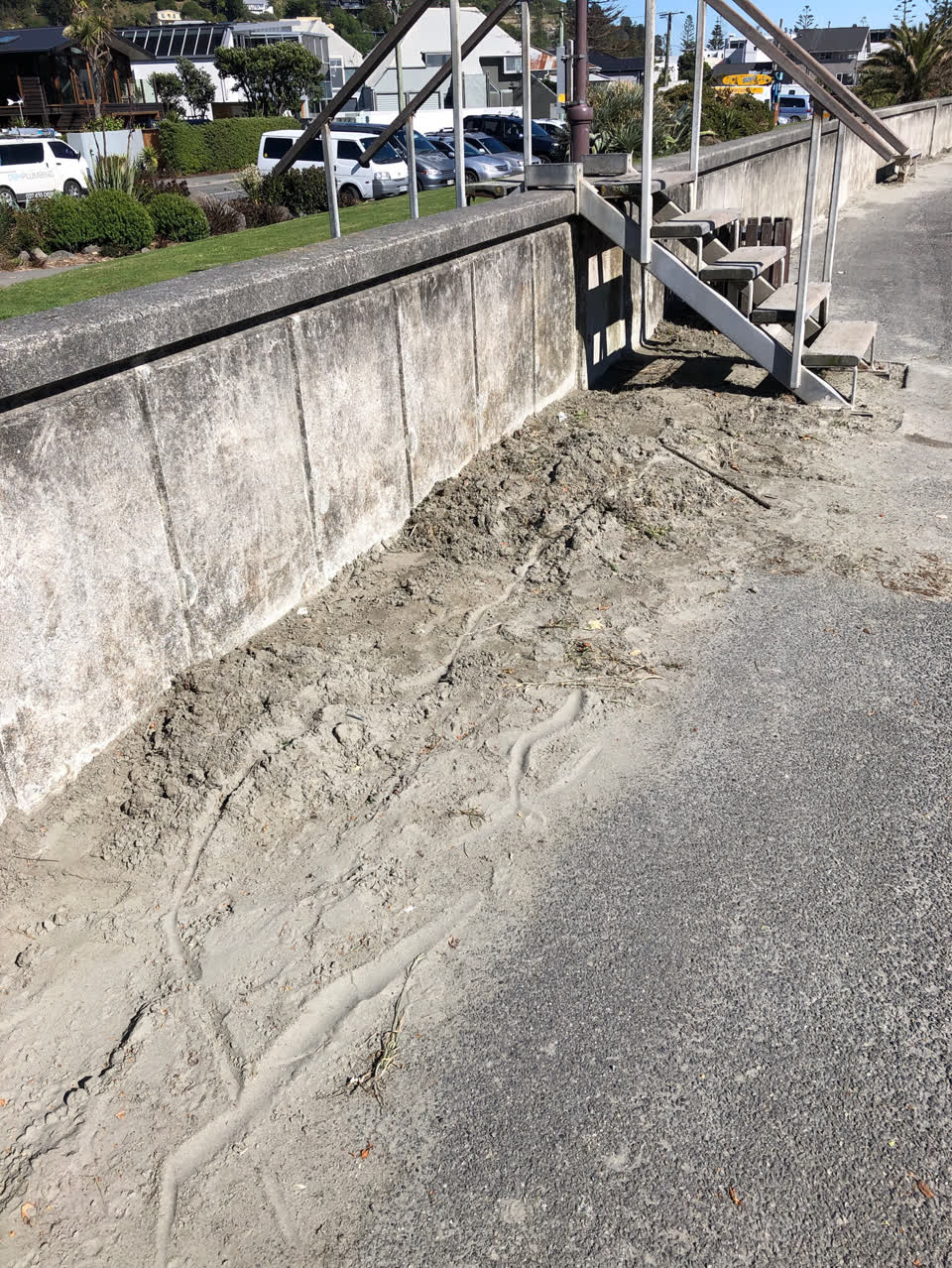 The photograph attached to this parks report
