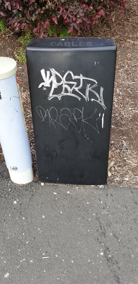 Graffiti, a report photo