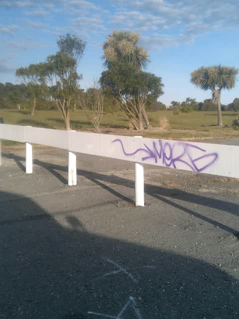 Graffiti, a report photo