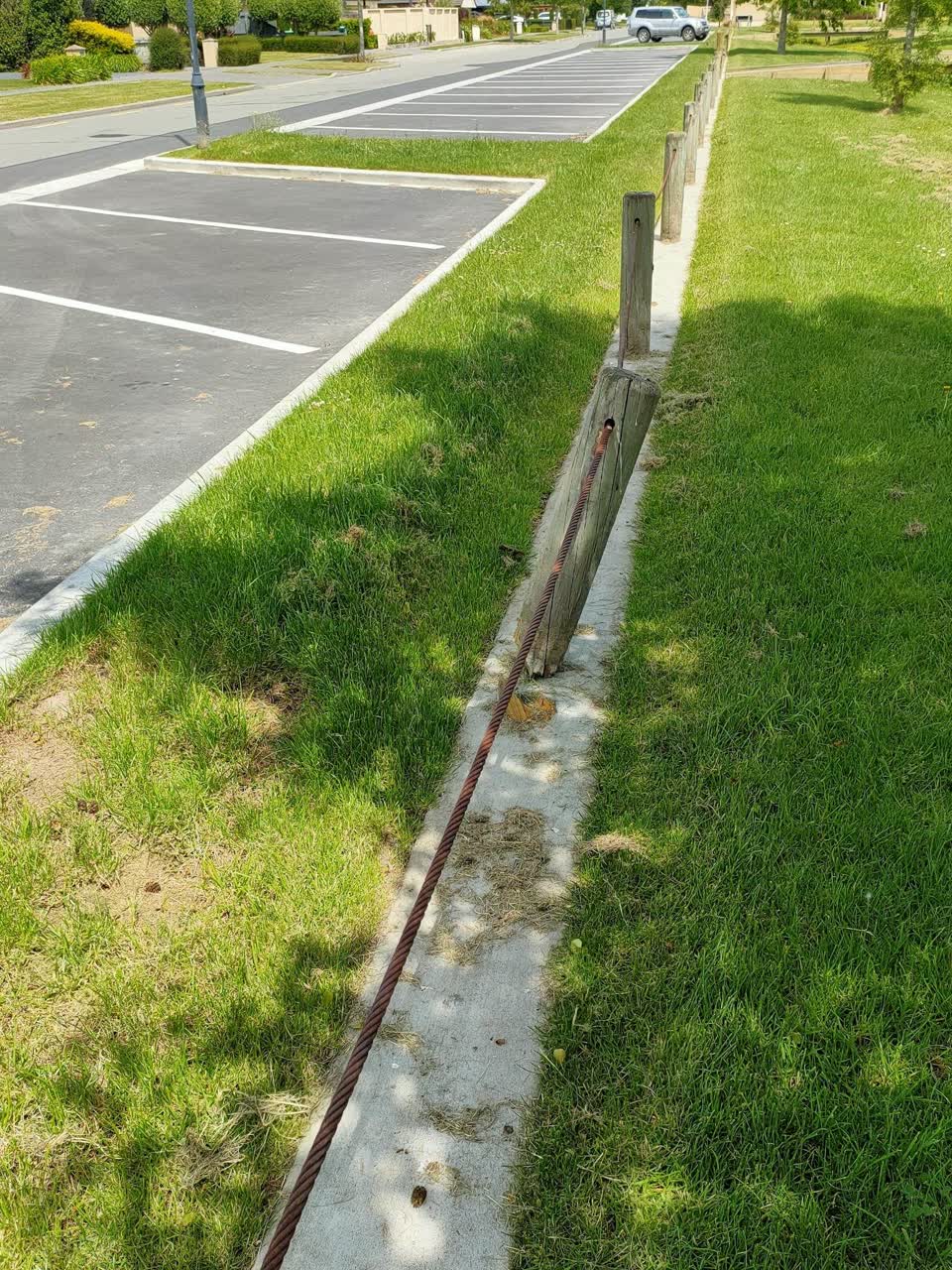 The photograph attached to this parks report