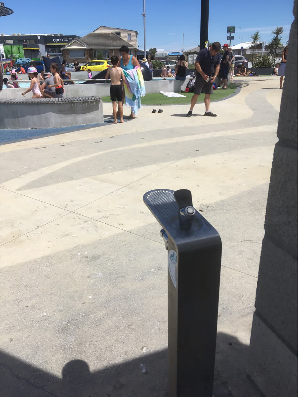 The photograph attached to this parks report