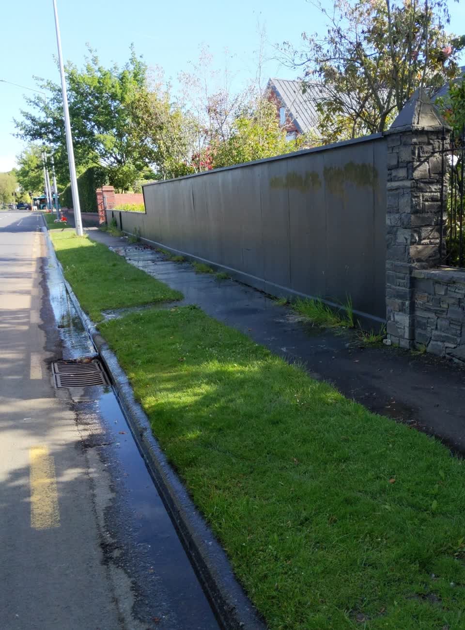 The photograph attached to this water leak report