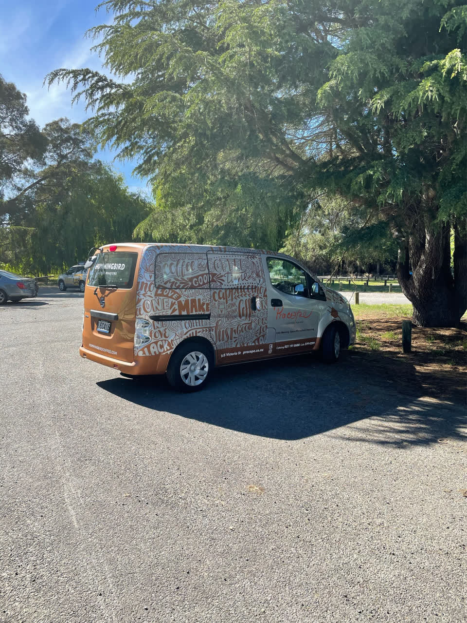 The photograph attached to this parks report