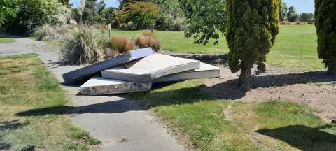 Rubbish/Recycling — a report photo