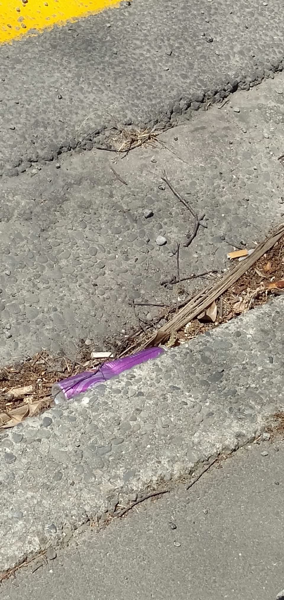 The photograph attached to this wastewater/stormwater report