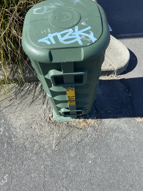 Graffiti, a report photo