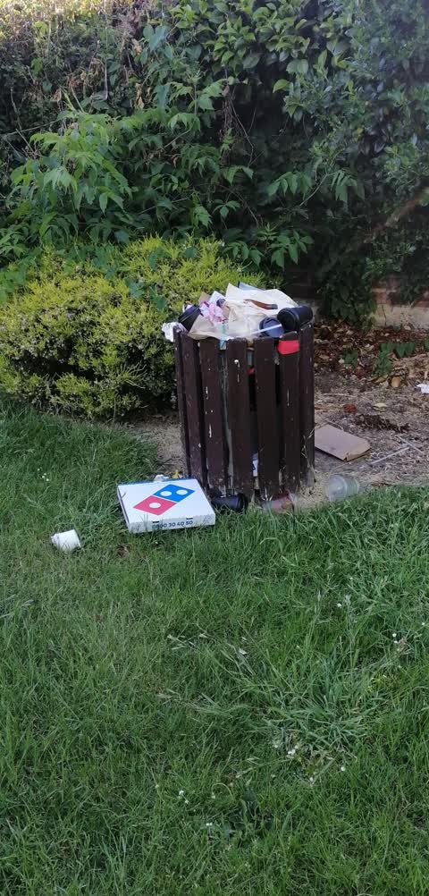 Rubbish/Recycling, a report photo