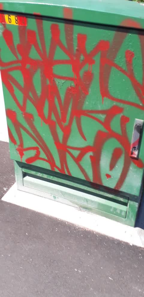 Graffiti, a report photo