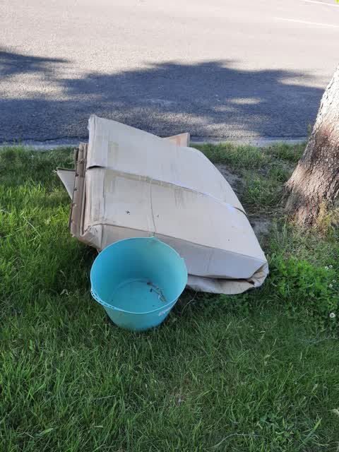 Rubbish/Recycling — a report photo