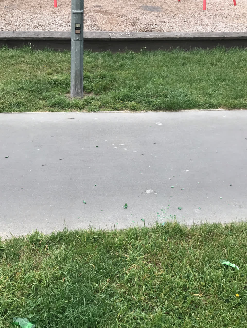 The photograph attached to this parks report