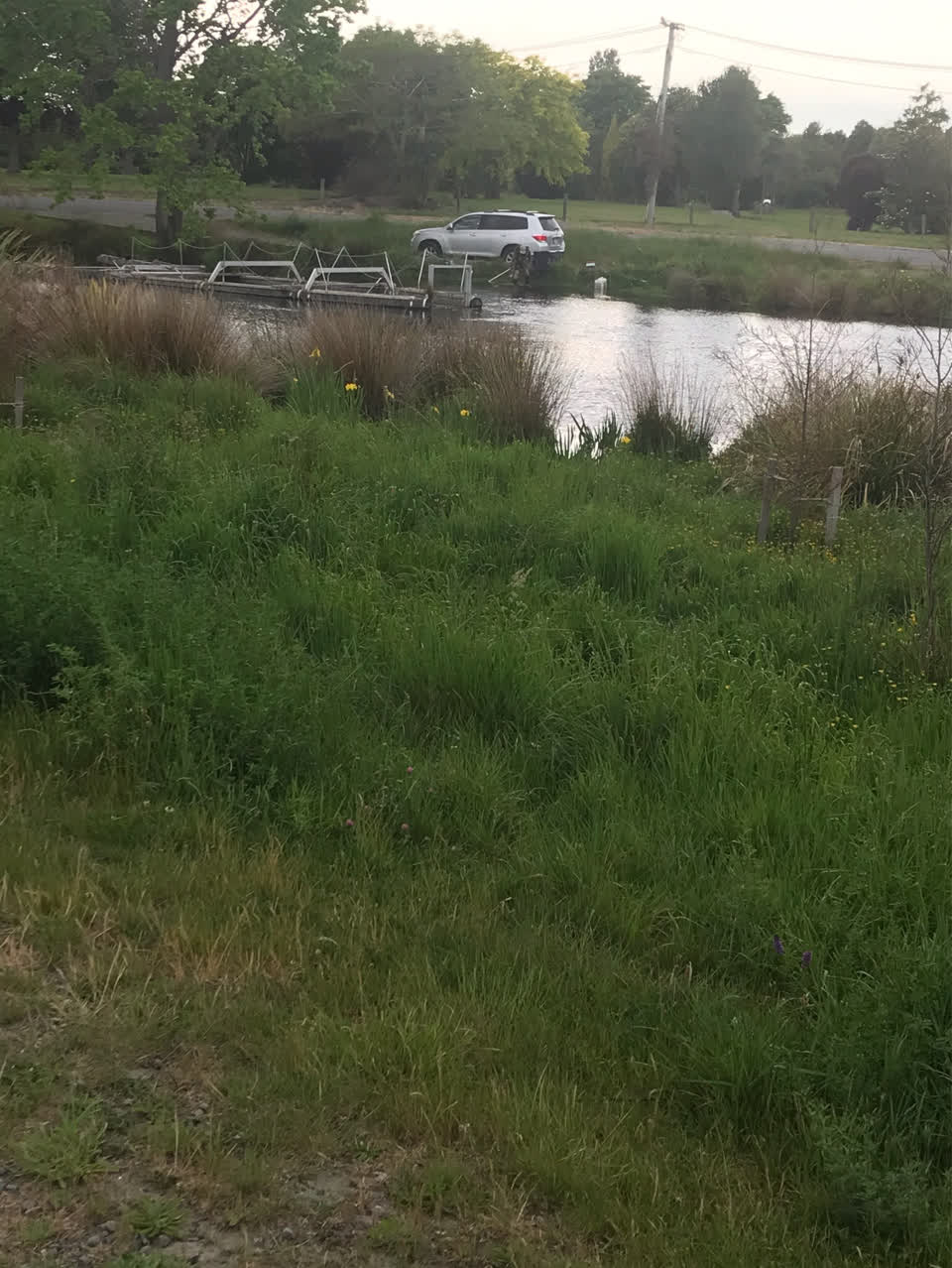 The photograph attached to this parks report