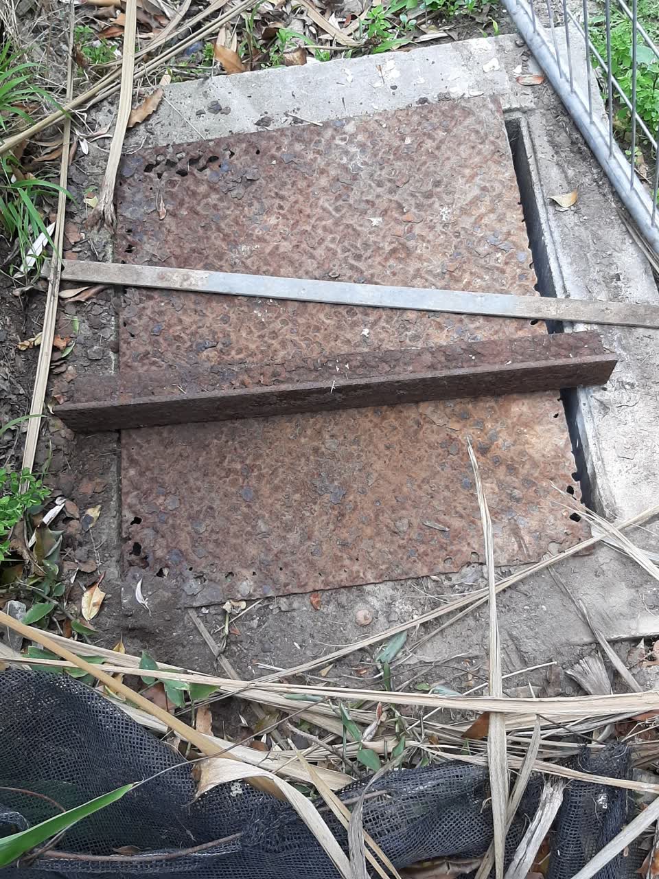 The photograph attached to this wastewater/stormwater report
