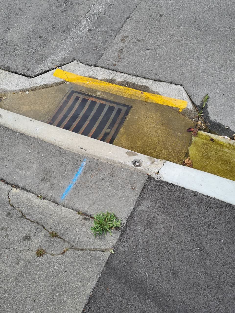 The photograph attached to this wastewater/stormwater report