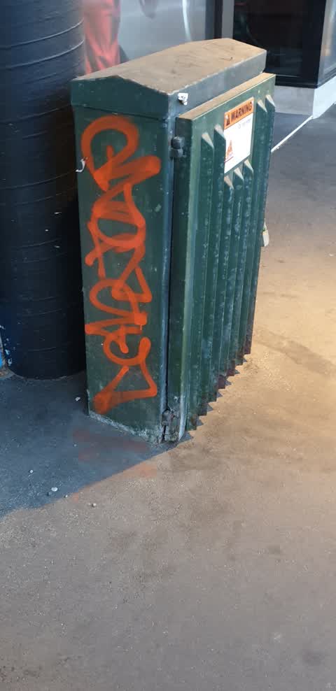 Graffiti, a report photo