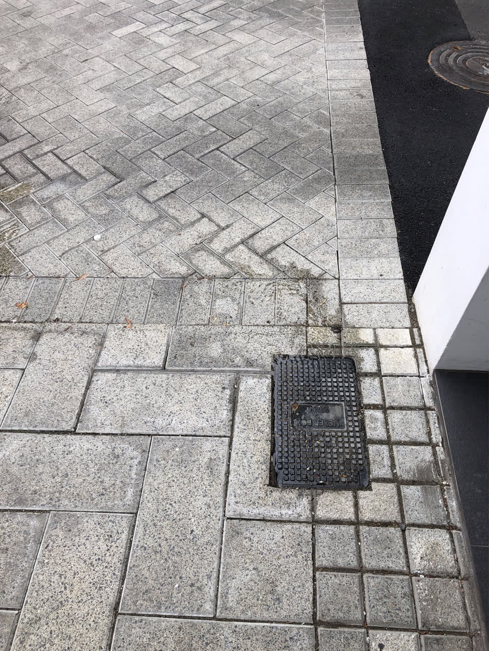 The photograph attached to this water leak report