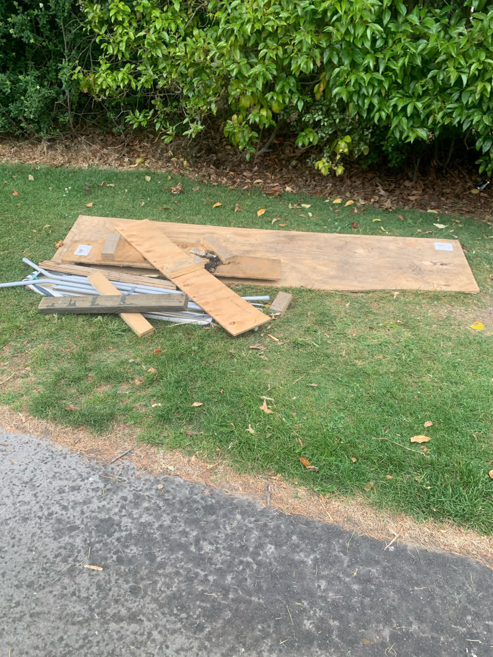 The photograph attached to this parks report
