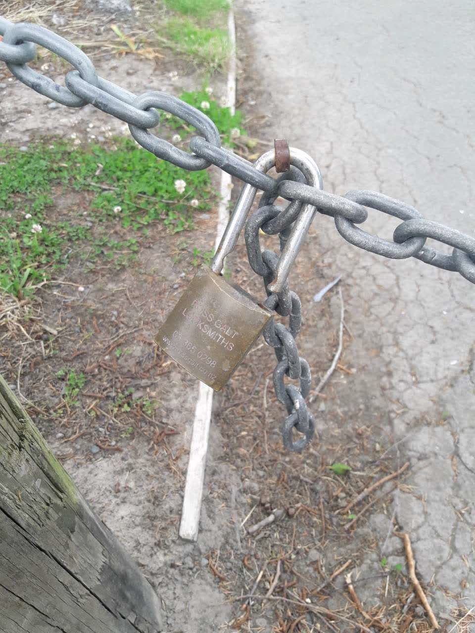 The photograph attached to this parks report