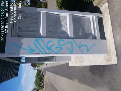 Graffiti, a report photo