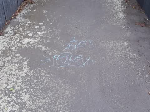 Graffiti, a report photo