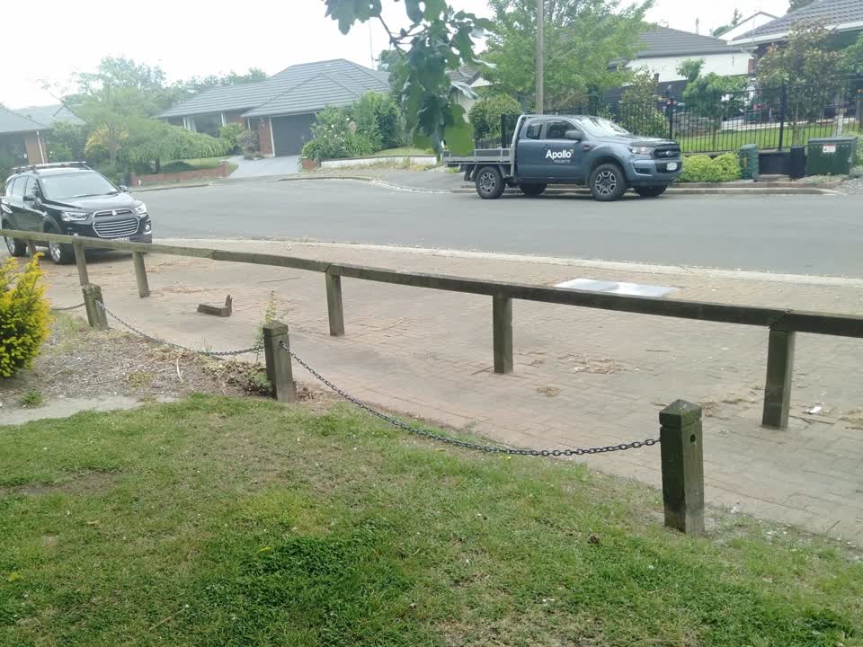 The photograph attached to this parks report