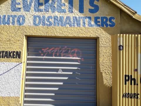 Graffiti, a report photo