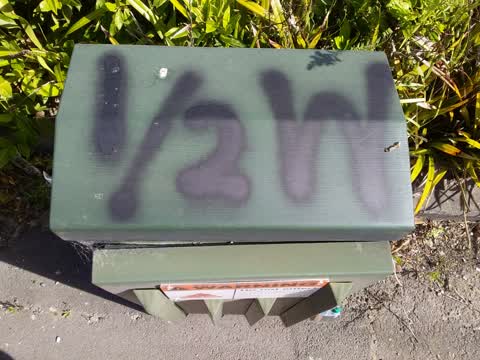 Graffiti, a report photo
