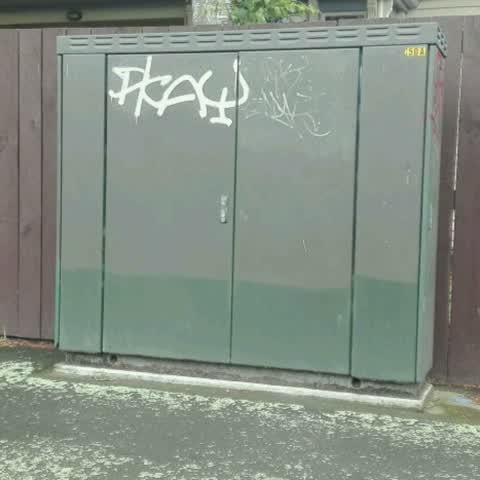Graffiti, a report photo