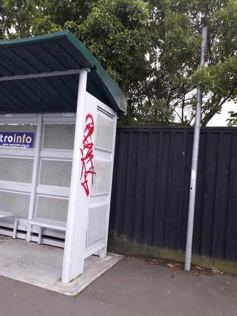Graffiti, a report photo