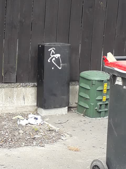 Graffiti, a report photo