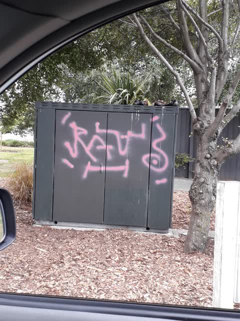 Graffiti — a report photo