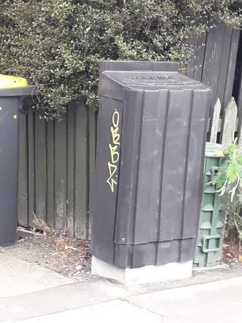 Graffiti, a report photo