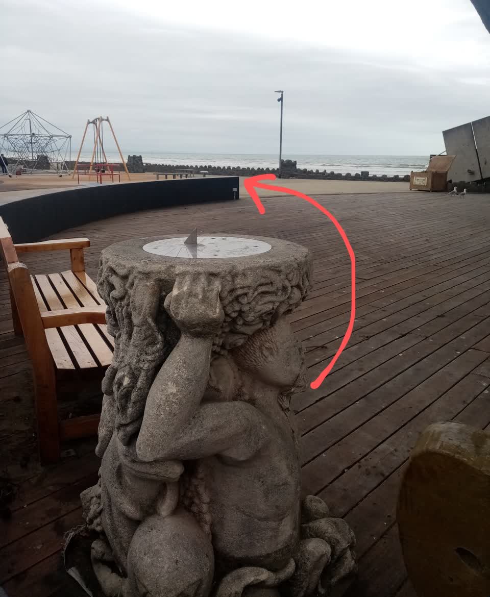 The photograph attached to this parks report