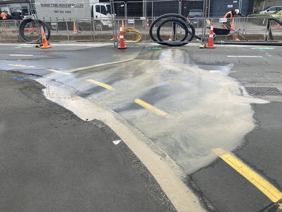 The photograph attached to this water supply report