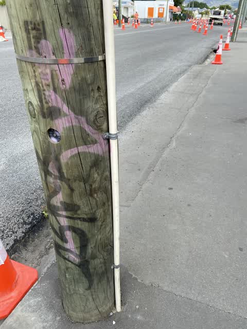 Graffiti, a report photo