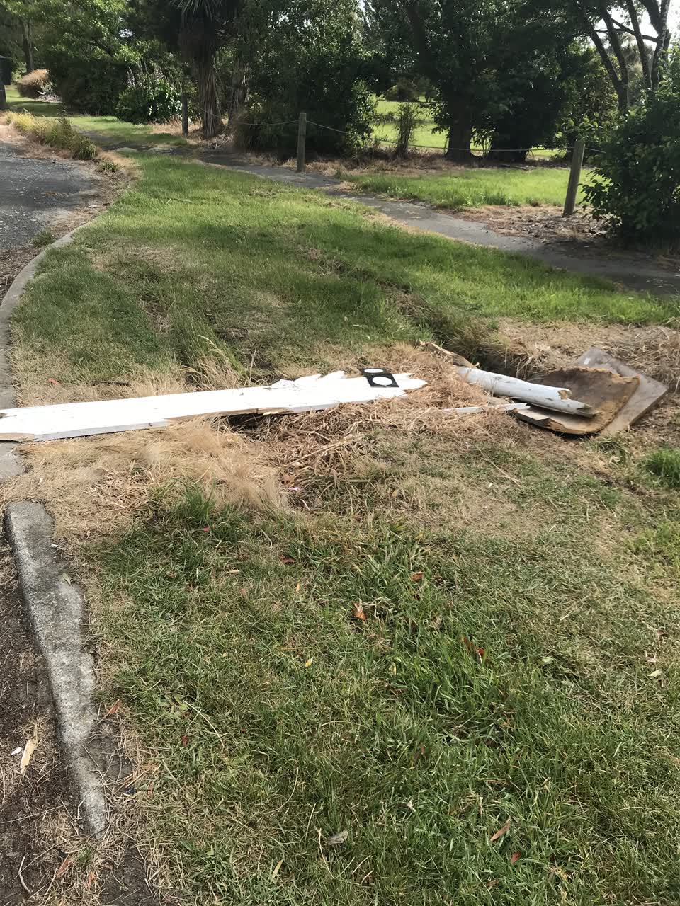 The photograph attached to this parks report