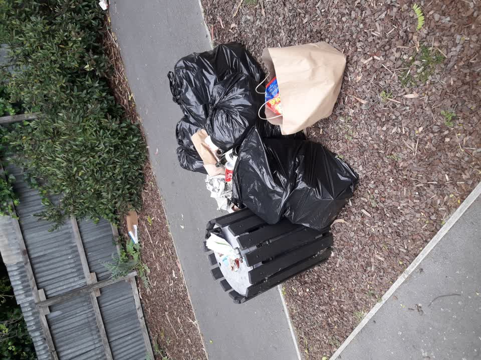 The photograph attached to this parks report