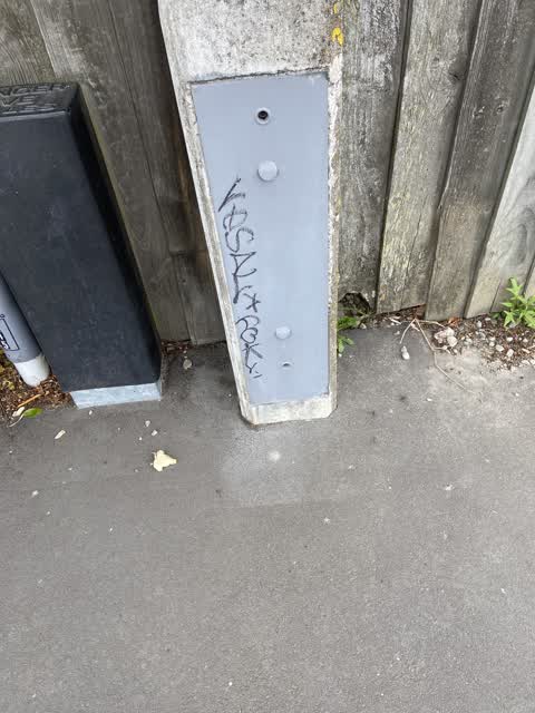 Graffiti, a report photo