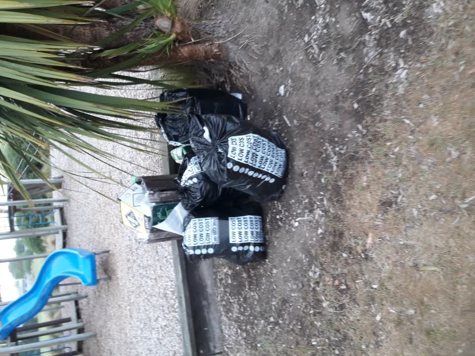 The photograph attached to this parks report