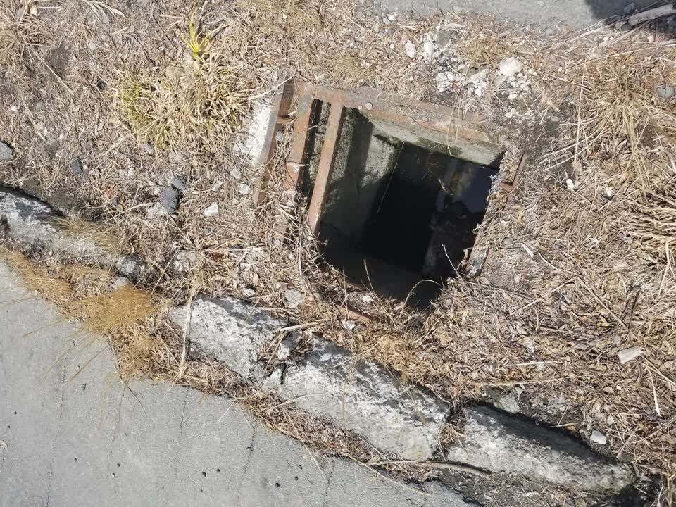 The photograph attached to this wastewater/stormwater report
