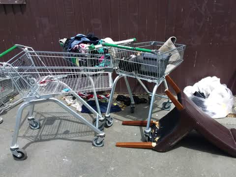 Rubbish/Recycling — a report photo