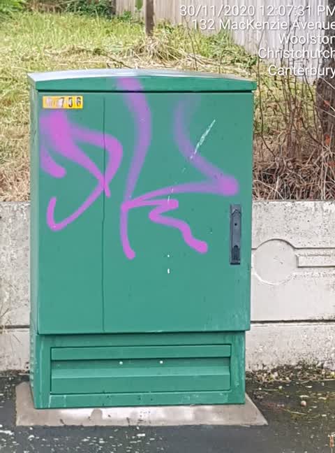 Graffiti, a report photo