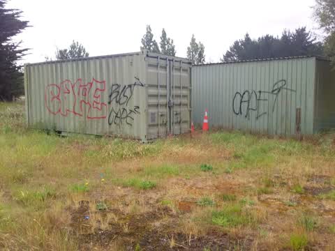 Graffiti, a report photo