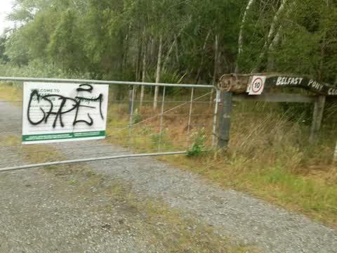 Graffiti, a report photo